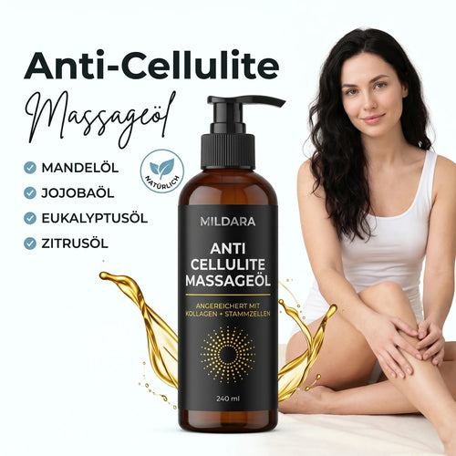 Mildara Anti-Cellulite Massageöl · 240 ml