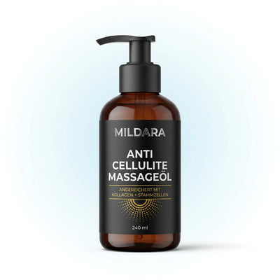 Mildara Anti-Cellulite Massageöl 240ml Flasche, Hauptproduktansicht