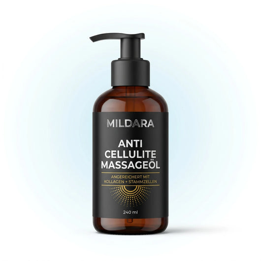 Mildara Anti-Cellulite Massageöl 240ml Flasche, Hauptproduktansicht