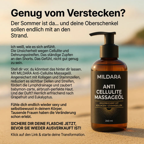 Mildara Huile du Rituel · Lissante & Raffermissante