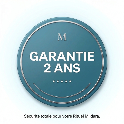 Badge de confiance Garantie 2 ans Mildara