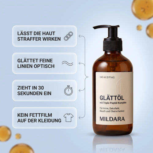Mildara Glättöl mit Triple-Peptid-Komplex